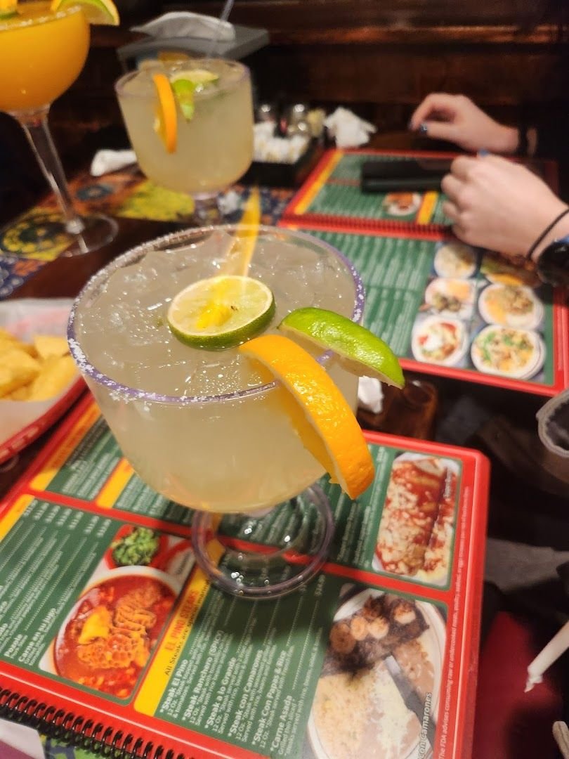 The dining room at El Pino Mexican Restaurant